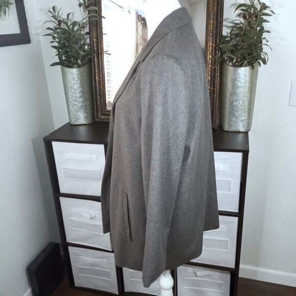 VALERIE STEVENS GRAY WOOL BLAZER SZ.8 EUC - Picture 4 of 7